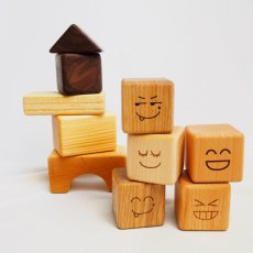 画像5: はじめての 赤ちゃん 積み木 22P 遊び方ガイドつき  (5)