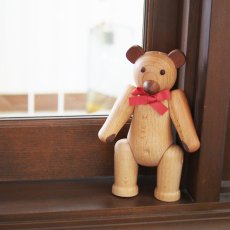 画像10: ウッドベア 木のおもちゃ くまちゃん 人形 名入れつき 木 インテリア 置物 クマ 木製 ドール (10)