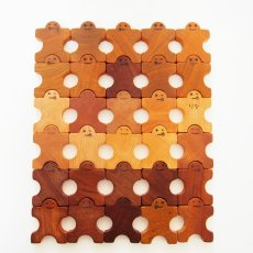 画像14: 知育つみき 木製 人形ブロック 組んであそぼうともだち ドミノ30P 箱入り 名前入り (14)