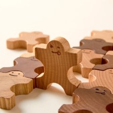 画像3: 組んであそぼうともだち ドミノ30P 名前入り 箱入り (3)