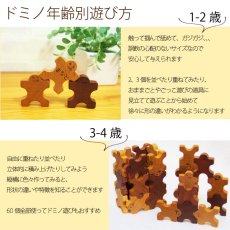 画像9: 組んであそぼうともだち ドミノ60P 名前入り 箱入り (9)