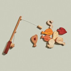 画像5: 名入れつき 魚つり遊びセット 磁石つき つりざお&お魚８個入り (5)