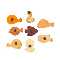 画像5: 魚つり遊びセット 磁石つき つりざお&お魚８個入り 名入れつき (5)