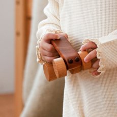 画像9: 0歳 木のおもちゃ 出産祝い ギフトセット 音おもちゃ ベビーおもちゃ カタカタセット 木製 くるま ラトル がらがら 赤ちゃん ファーストトイ (9)