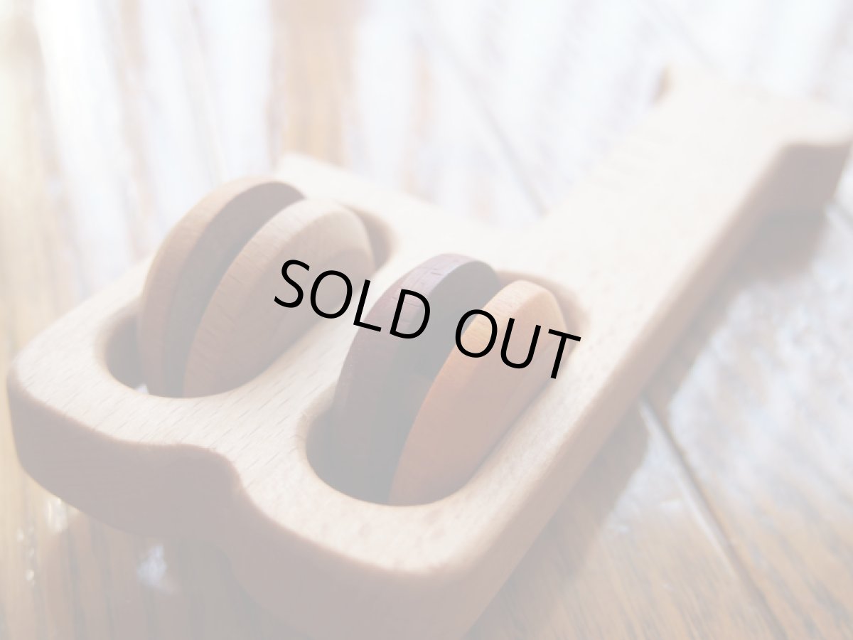 画像3: アウトレット特別価格 木のおもちゃ 赤ちゃん 楽器おもちゃ3個セット リズム遊び 音おもちゃ (3)