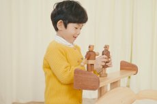画像7: スープ入り 木のおもちゃ&スープセット ハートウォーミングギフトC ママとBABYへのギフトセット 木のおもちゃ ロボット人形 (7)