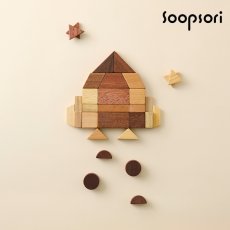 画像1: 知育玩具 3歳  図形いっぱい 組み合わせ パズル 色々な形を作ってみよう 遊び方ガイドつき (1)