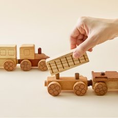 画像9: 汽車セット 磁石で連結 乗り物おもちゃ ミニカー入り 名入れつき (9)