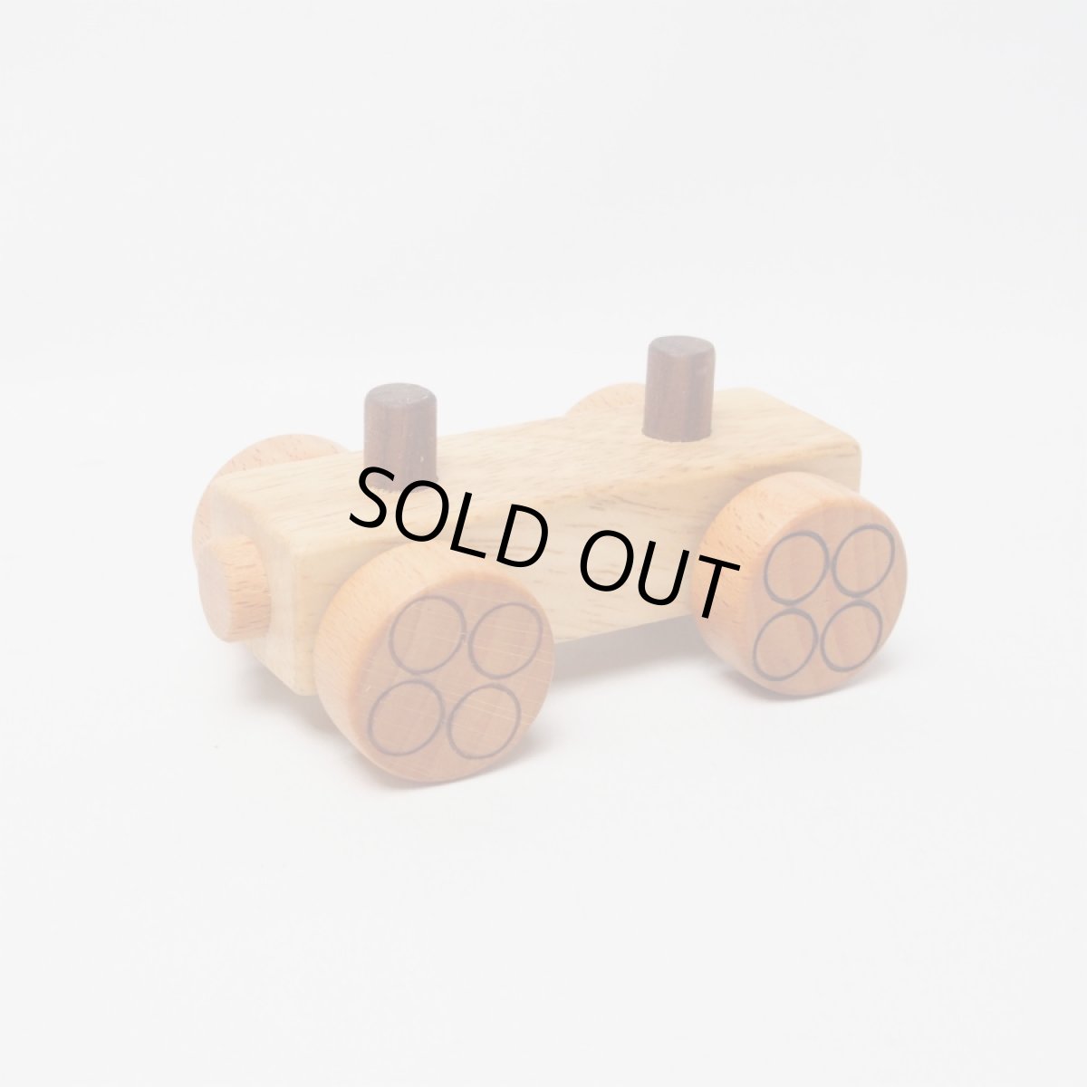 画像10: アウトレット特別価格 木製 汽車セット 磁石連結 のりものおもちゃ ミニカー入り (10)