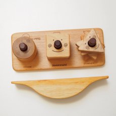 画像4: 【在庫一掃SALE】 木のおもちゃ 知育玩具 1歳 2歳 3歳 シーソー数合わせ バランスゲーム 数合わせ 指先知育 (4)