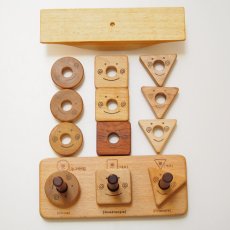 画像5: 【在庫一掃SALE】 木のおもちゃ 知育玩具 1歳 2歳 3歳 シーソー数合わせ バランスゲーム 数合わせ 指先知育 (5)