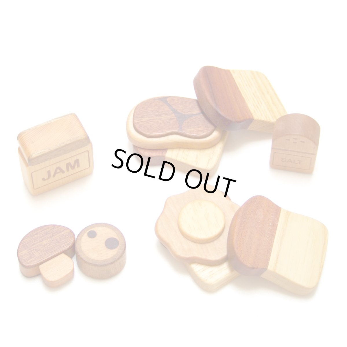 画像3: 【在庫一掃SALE】 ままごと 食材 カトラリー 磁石入り 野菜 くだもの 選べるセット 木のおもちゃ 木製ままごと 木 マグネット (3)