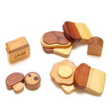 画像3: 【在庫一掃SALE】 ままごと 食材 カトラリー 磁石入り 野菜 くだもの 選べるセット 木のおもちゃ 木製ままごと 木 マグネット (3)