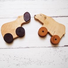 画像10: スープ入り 木のおもちゃ&スープセット ハートウォーミングギフトB ママとBABYへのギフトセット はじめての木のくるま プチギフト (10)